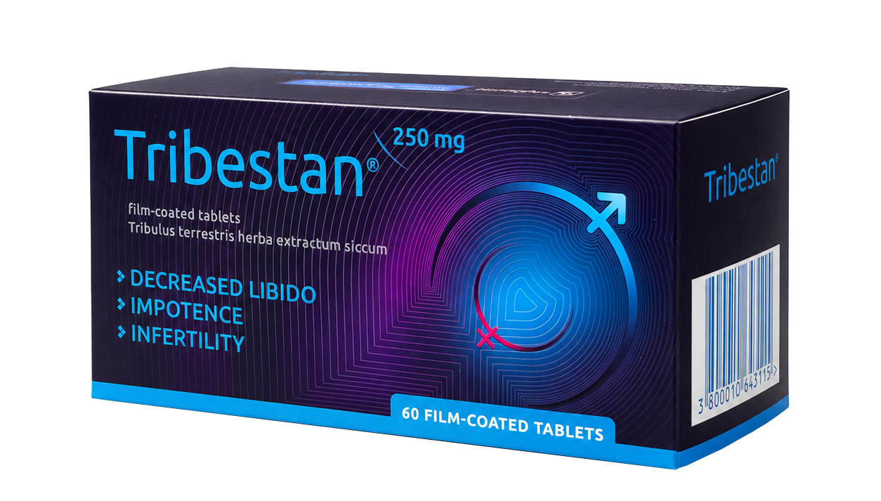 Current original Tribestan package by Sopharma
